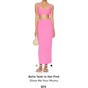 Bella Tank and Skirt Set (XS Top - Fits like XS/S) and (Small Skirt)